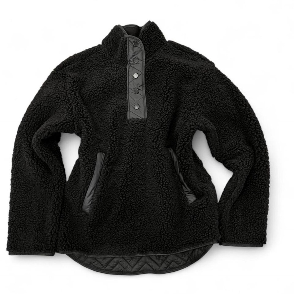 Athleta Black Teddy Jacket - Picture 4 of 6
